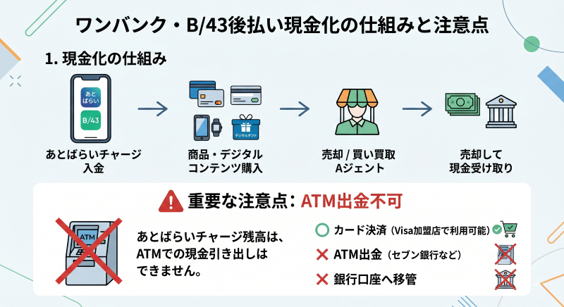 ワンバンク現金化の仕組み