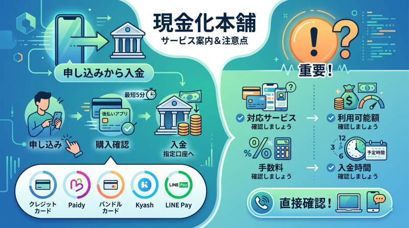 現金化本舗について