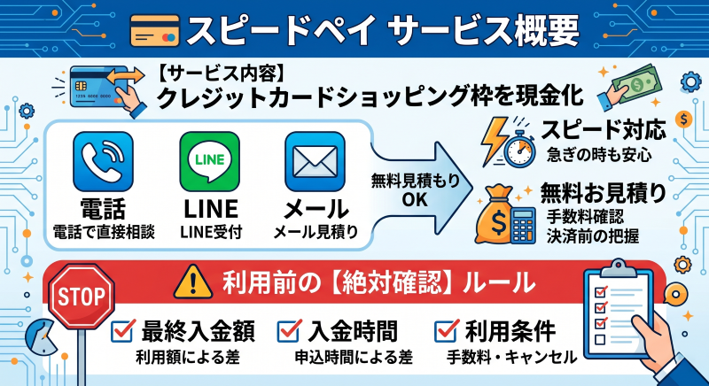 スピードペイの特徴