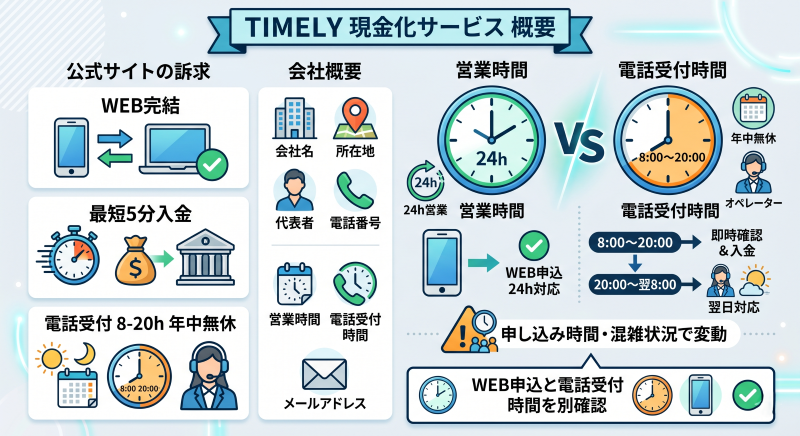 タイムリー現金化のサービス概要